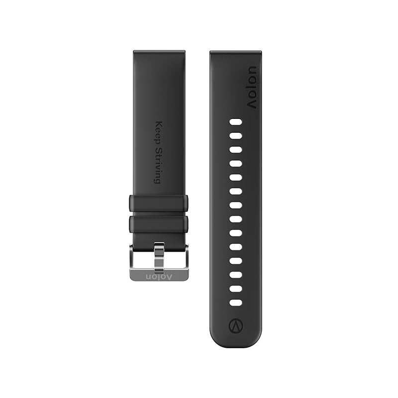 Aolon 22mm Silikonarmband - Aolon
